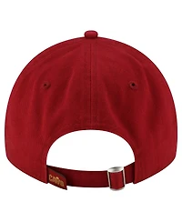 Men's New Era Wine Cleveland Cavaliers Team 2.0 9TWENTY Adjustable Hat