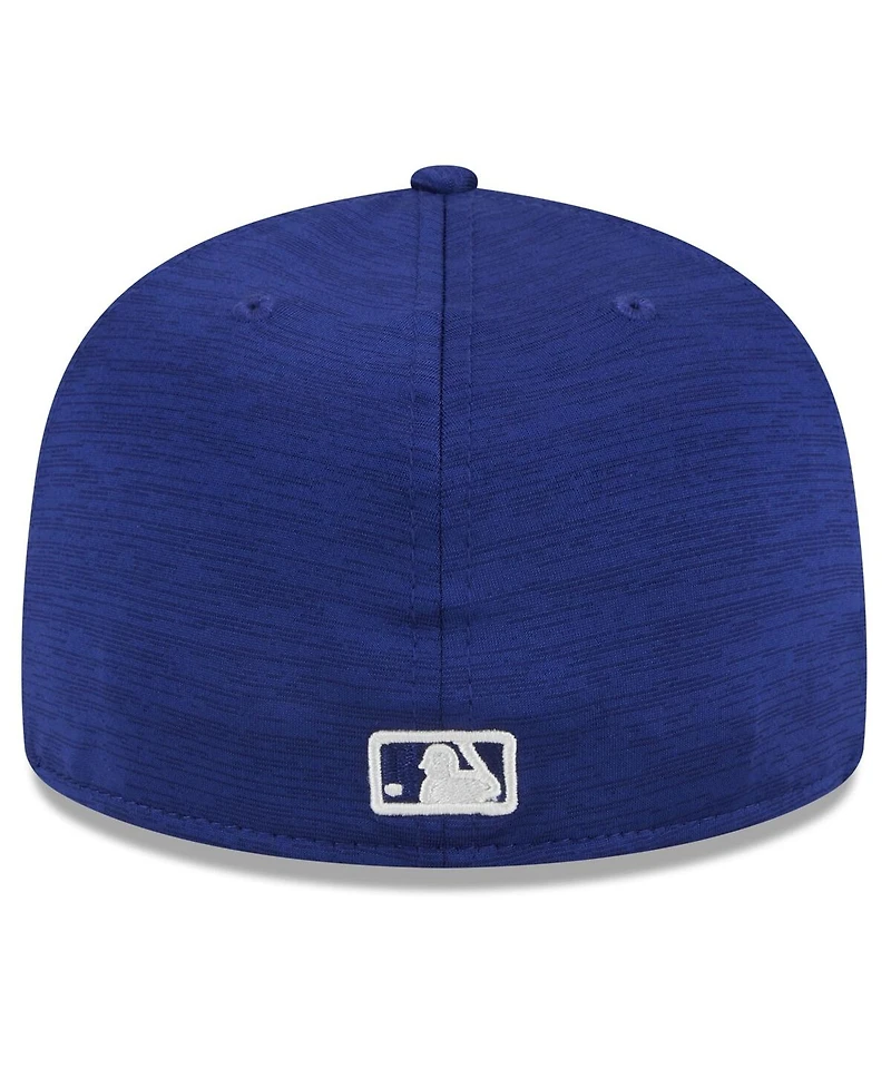 Men's New Era Royal Los Angeles Dodgers 2024 Clubhouse 59FIFTY Fitted Hat