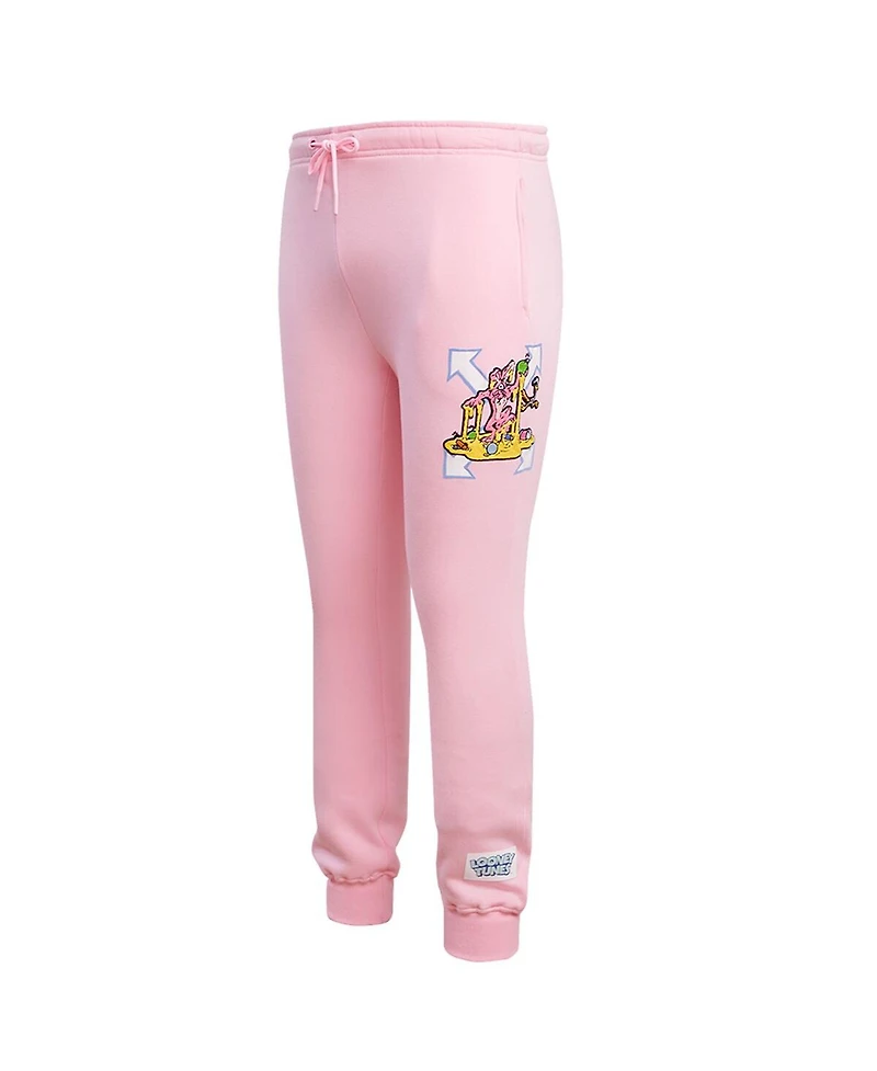 Men's Freeze Max Pink Looney Tunes Arrow Willie Jogger Pants