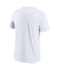 Men's and Women's White Led Zeppelin Graphic T-Shirt