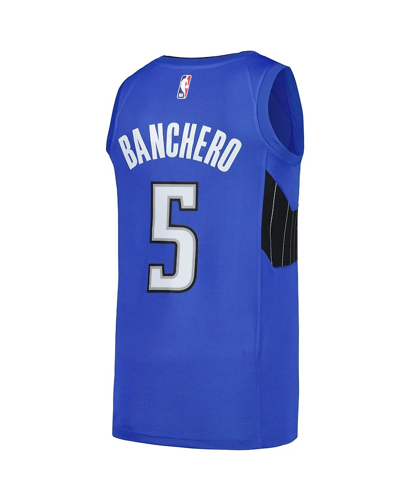 Men's Nike Paolo Banchero Royal Orlando Magic Swingman Player Jersey - Statement Edition