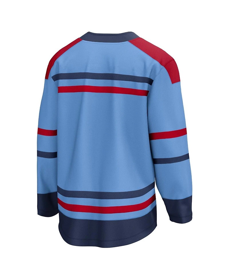 Men's Fanatics Light Blue Winnipeg Jets Anniversary Premier Breakaway Jersey