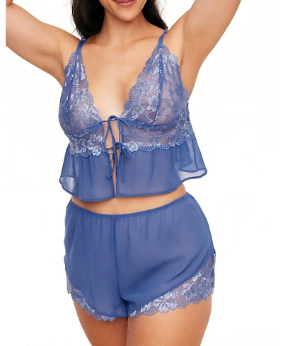 Tammy Women's Plus-Size Camisole & Shorts Set Lingerie