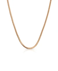 Ettika Classic 18k Gold Plated Snake Chain Necklace