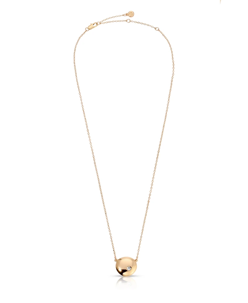 Ettika Polished Pebble Pendant Necklace