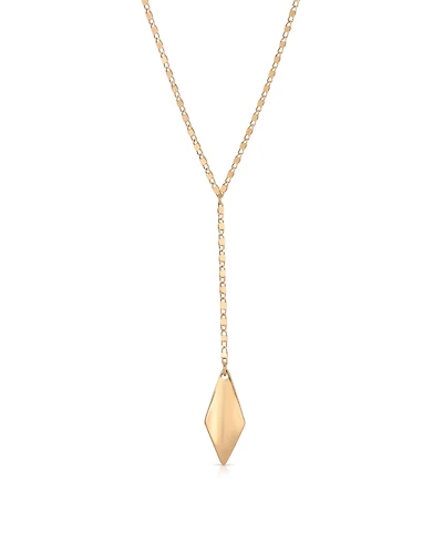 Ettika 18k Gold Plated Kite Drop Pendant Necklace