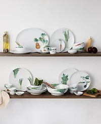 Noritake Kyoka Shunsai Oval Platter, 14.5"