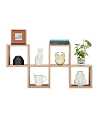 Danya B Cubby Chessboard Wall Shelf - Horizontal or Vertical