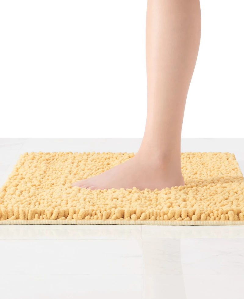 Laura Ashley Astor Chenille 2-Pc. Bath Mat Set