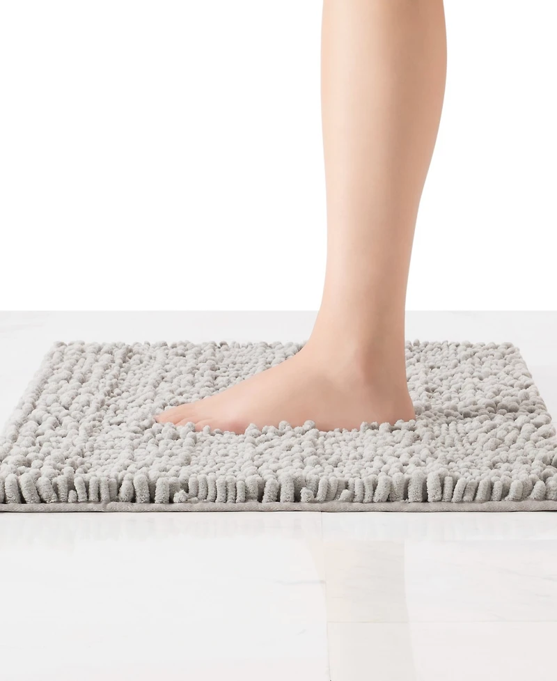 Laura Ashley Astor Chenille 2-Pc. Bath Mat Set