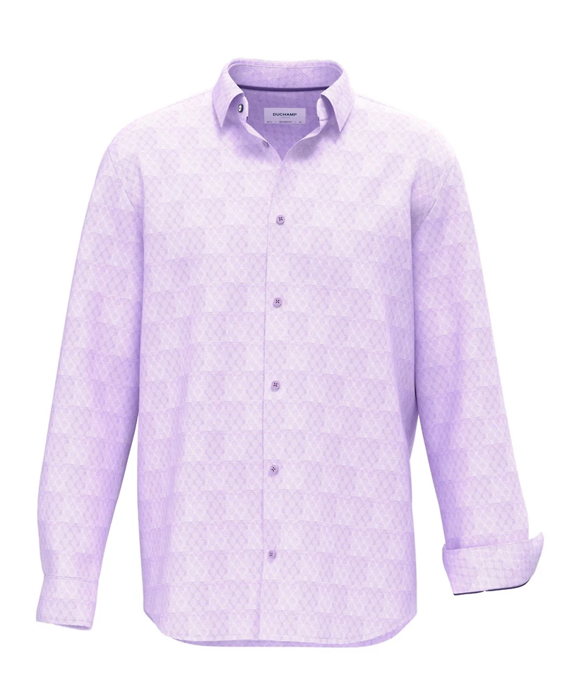 Duchamp London Men's Diamond Dress Shirt