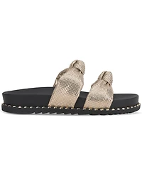 Jessica Simpson Women's Caralyna Rhinestone Knotted Footbed Sandals