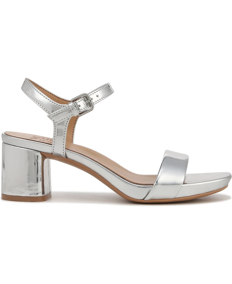 Naturalizer Women's Izzy Ankle Strap Low-Heel Dress Sandals