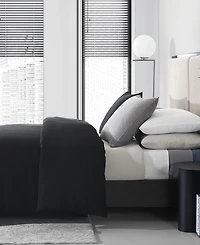 Vera Wang Waffle Pique Cotton 3 Piece Duvet Cover Set