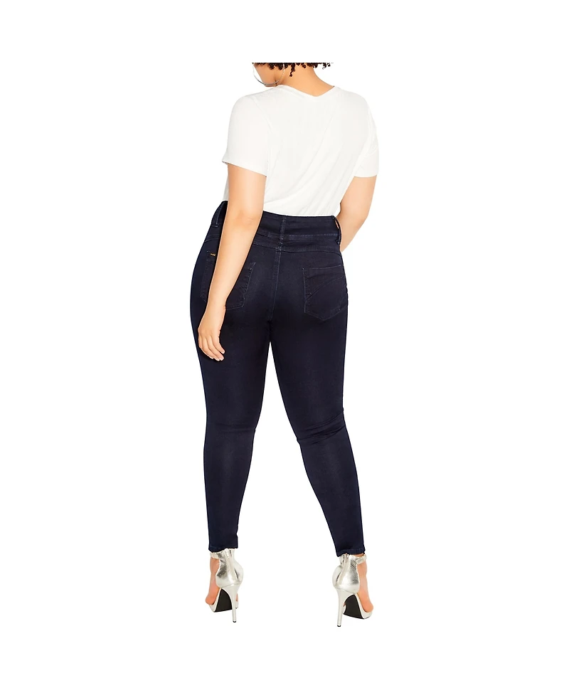 Plus Size Asha Regular Skinny Jean