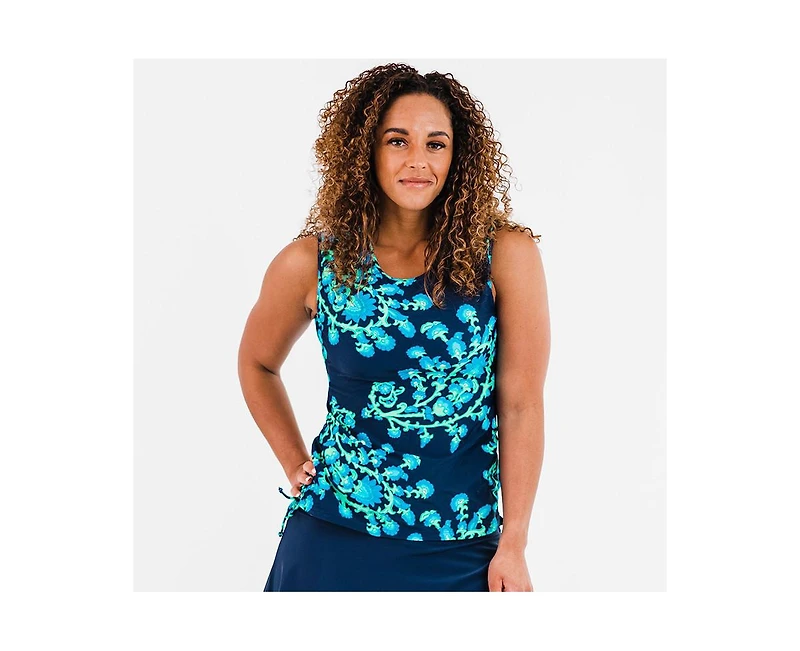 Calypsa Women's Closed Back Maya Swim Top
