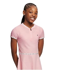 Tommy Hilfiger Toddler Girls Quarter Zip Dress