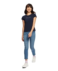 Tommy Hilfiger Toddler Girls Classic Embroidered T-shirt