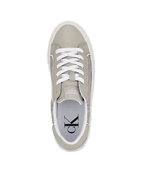 Calvin Klein Women's Charli Round Toe Casual Lace-Up Sneakers