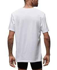 Jordan Men's 2-Pack Flight Base Stretch Cotton Crewneck T-Shirts