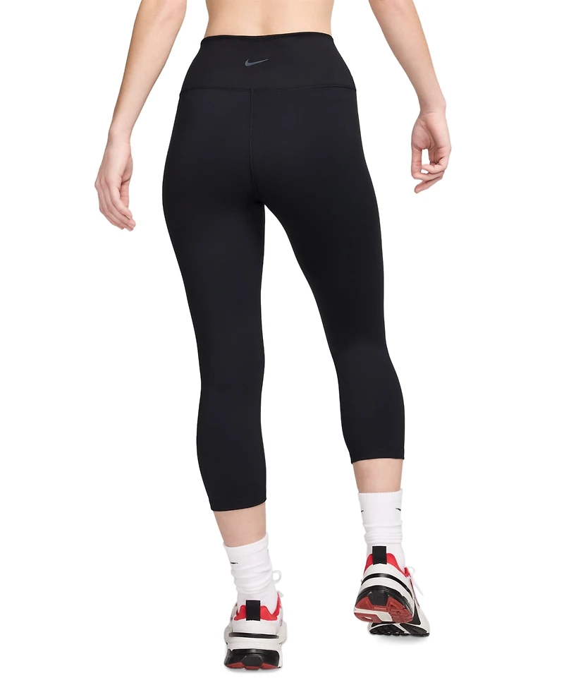 Nike Women's One High-Waisted Cropped-Length Leggings