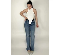 Astre Pearl Embellished Shimmer Mules