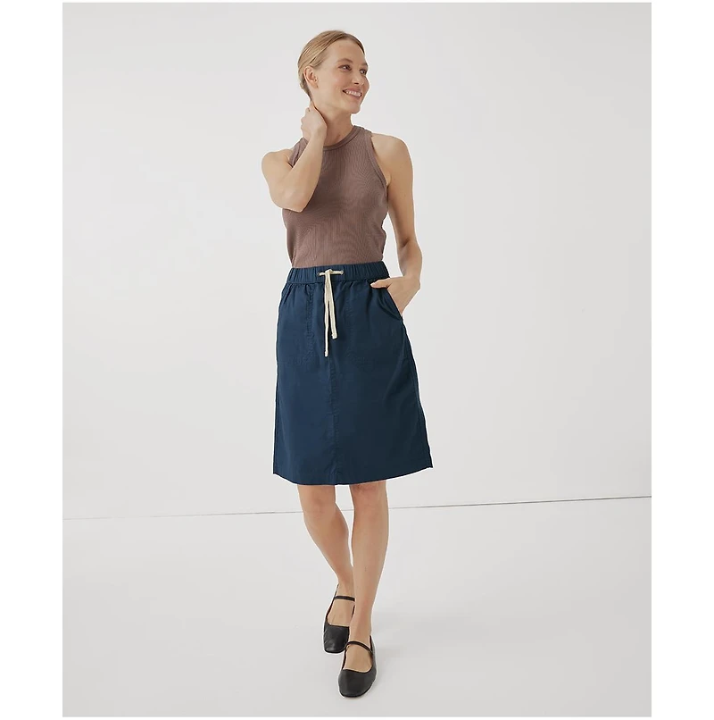 Pact Women's Organic Cotton Daily Twill Skirt