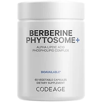 Codeage Berberine Phytosome Supplement - Berberine Hcl, Alpha Lipoic Acid, Phospholipid Complex - 2-Month Supply - Berberine Hcl