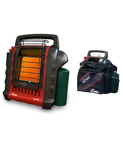 Mr. Heater F232000 Portable Buddy Heater with 9BX Portable Buddy Carry Bag