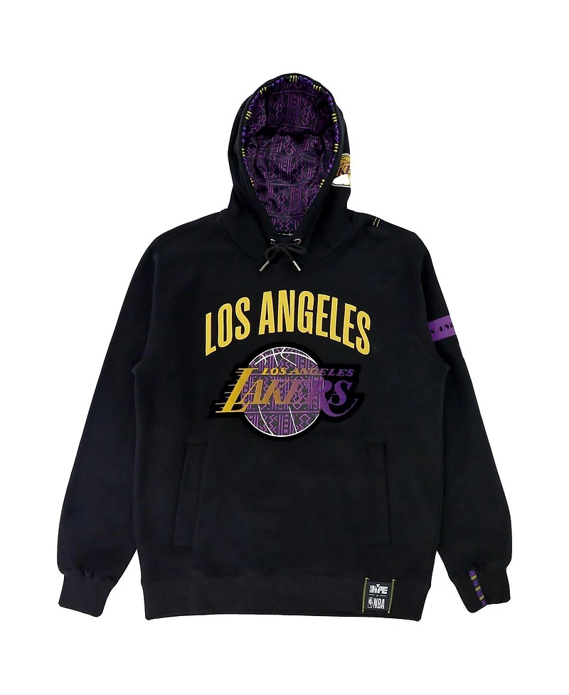 Men's and Women's Nba x Two Hype Los Angeles Lakers Culture & Hoops Heavyweight Pullover Hoodie