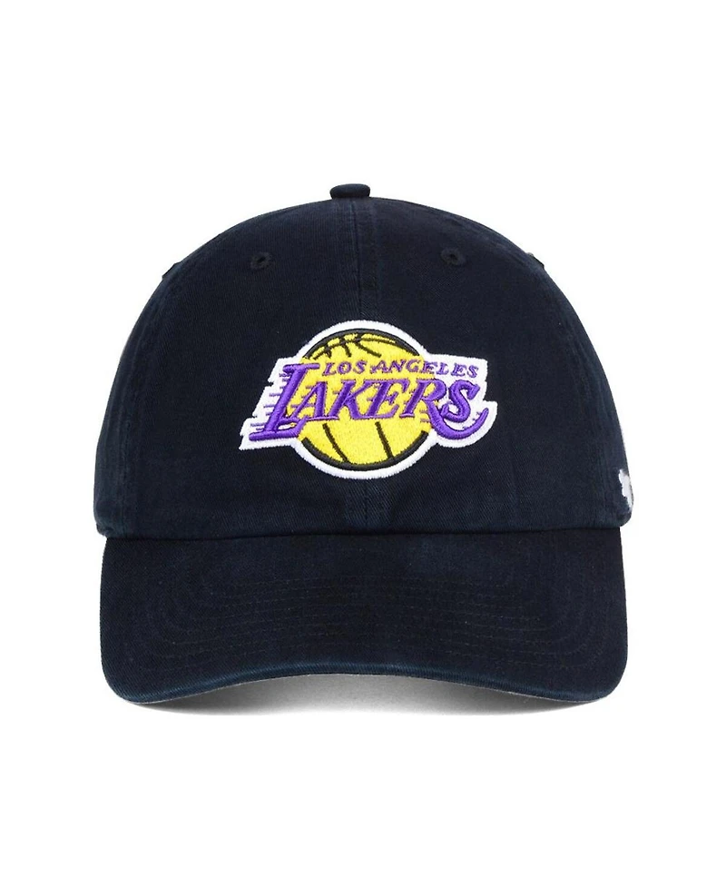Men's Los Angeles Lakers '47 Brand Clean Up Hat - Black