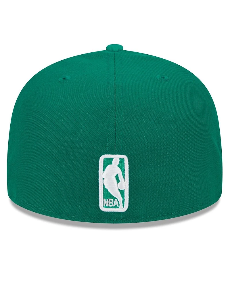 Men's New Era Kelly Green Boston Celtics 2024 Nba All-Star Game Rally Drive Side Patch 59FIFTY Fitted Hat