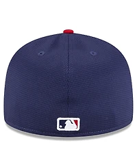 Men's New Era Navy Chicago White Sox 2024 Batting Practice 59FIFTY Fitted Hat