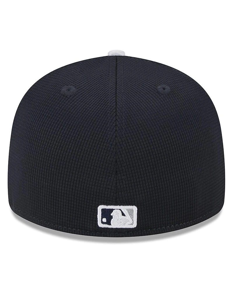 Men's New Era Navy York Yankees 2024 Batting Practice Low Profile 59FIFTY Fitted Hat