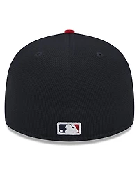 Men's New Era Navy St. Louis Cardinals 2024 Batting Practice Low Profile 59FIFTY Fitted Hat