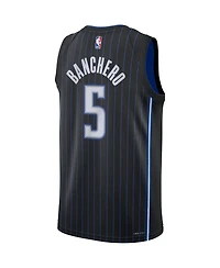 Big Boys Nike Paolo Banchero Black Orlando Magic Swingman Jersey - Icon Edition