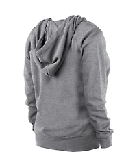 Women's New Era Gray Dallas Cowboys Floral Raglan Pullover Hoodie