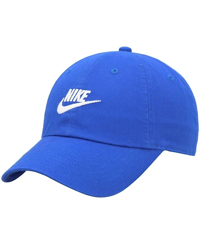 Men's Nike Royal Futura Wash Club Adjustable Hat