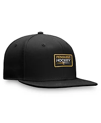 Men's Fanatics Black Pittsburgh Penguins Authentic Pro Prime Snapback Hat