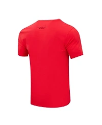 Men's Pro Standard Los Angeles Dodgers Classic Triple Red T-shirt