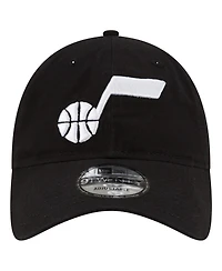 Men's New Era Black Utah Jazz Team 2.0 9TWENTY Adjustable Hat