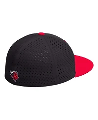 Men's adidas Black Rutgers Scarlet Knights On-Field Baseball Fitted Hat