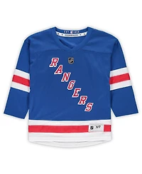Little Boys and Girls Artemi Panarin Blue New York Rangers Home Replica Player Jersey