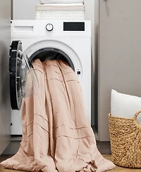 510 Design Porter Washed Pleated 3-Pc. Comforter Set, Queen