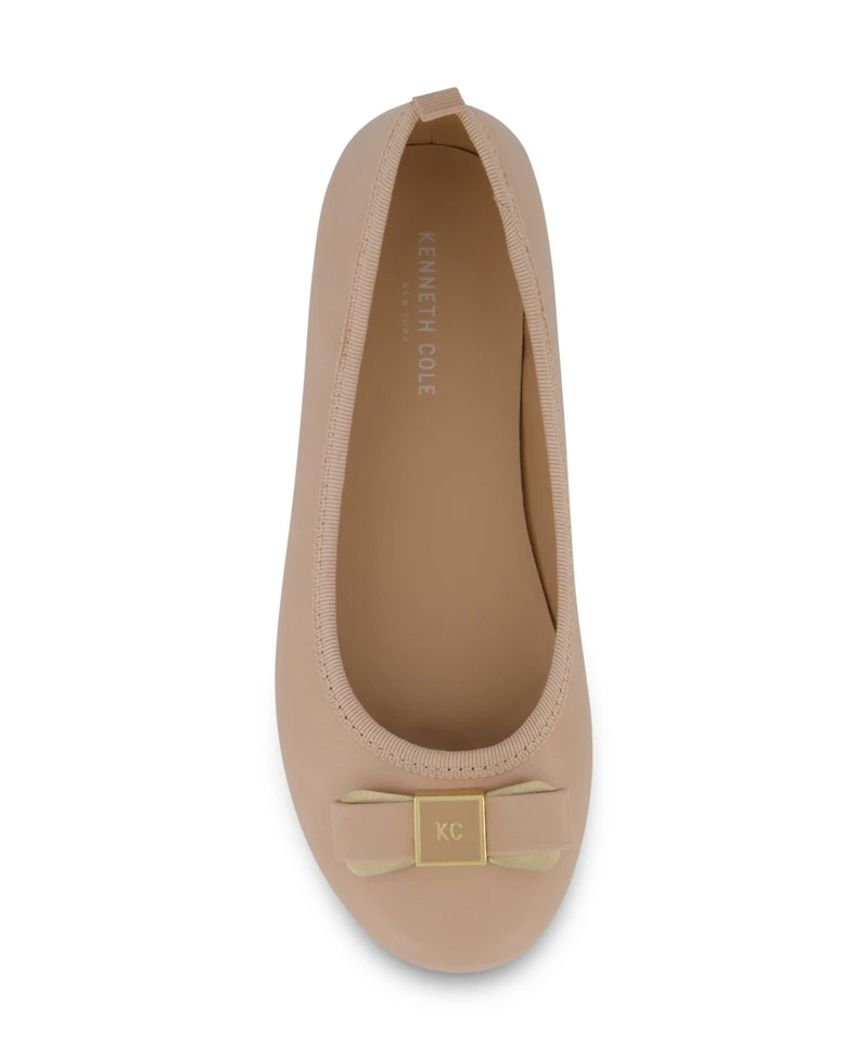 Kenneth Cole New York Little and Big Girls Daisy Rylee Ballet Flat Shoes