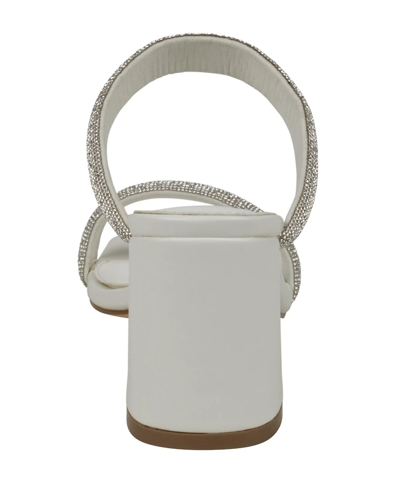 Gc Shoes Women's Luella Embellished Double Band Heeled Sandals