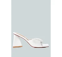 Cupid Kiss Pleated Twist Strap Sandals Women