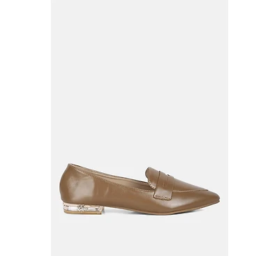 Peretti Flat Formal Loafers
