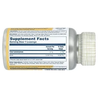Solaray Biotin Natural Peach Strawberry Banana 5 000 mcg - 60 Lozenges