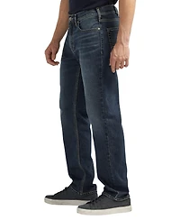 Silver Jeans Co. Men's Eddie Athletic Fit Tapered Leg Jeans
